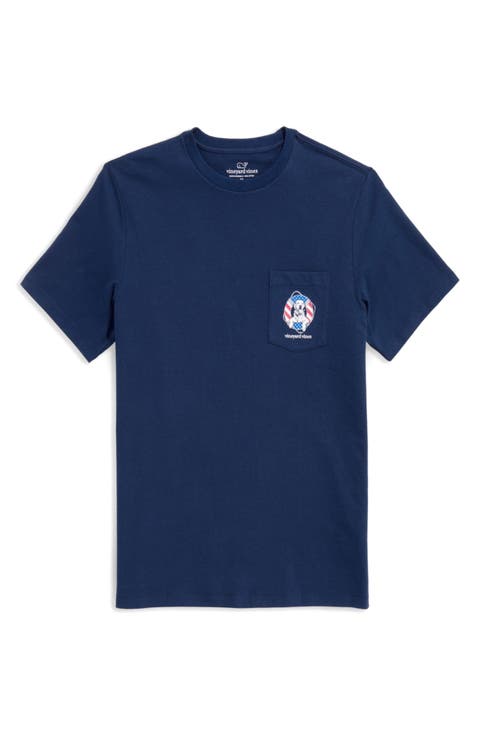 USA Dog Life Graphic T-Shirt