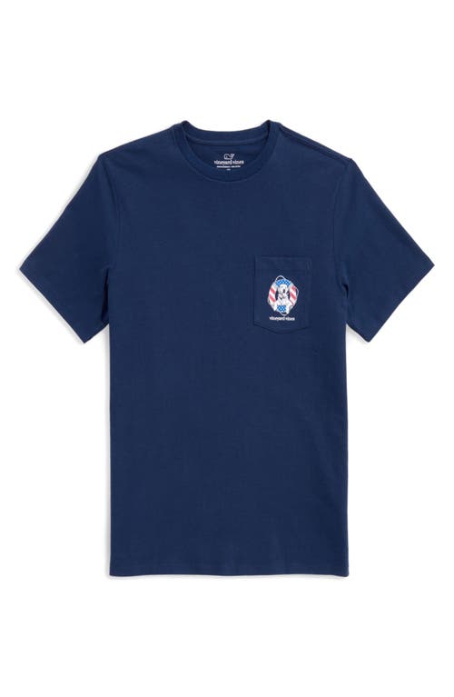 Vineyard Vines Usa Dog Life Graphic T-shirt