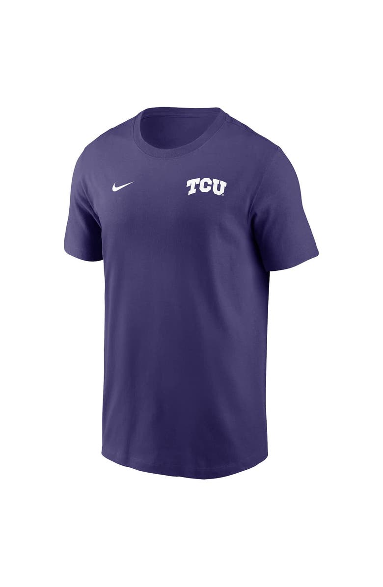 Nike Men's Nike Purple TCU Horned Frogs 2025 Sideline Legend Performance T-Shirt, Alternate, color, Purple