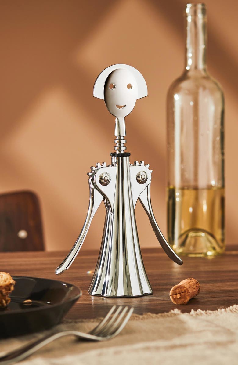 ALESSI Alessandro Mendini Corkscrew, Alternate, color,