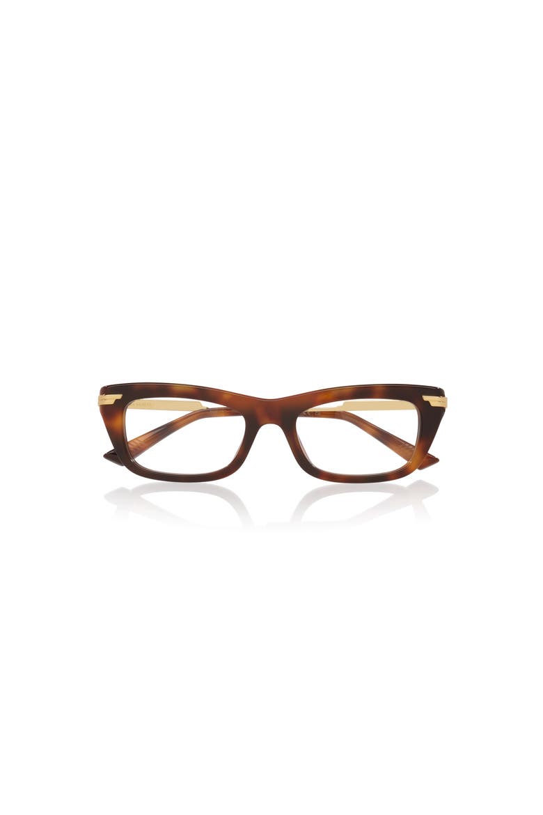 51mm Rectangle optical glasses, Alternate, color, Tortoise