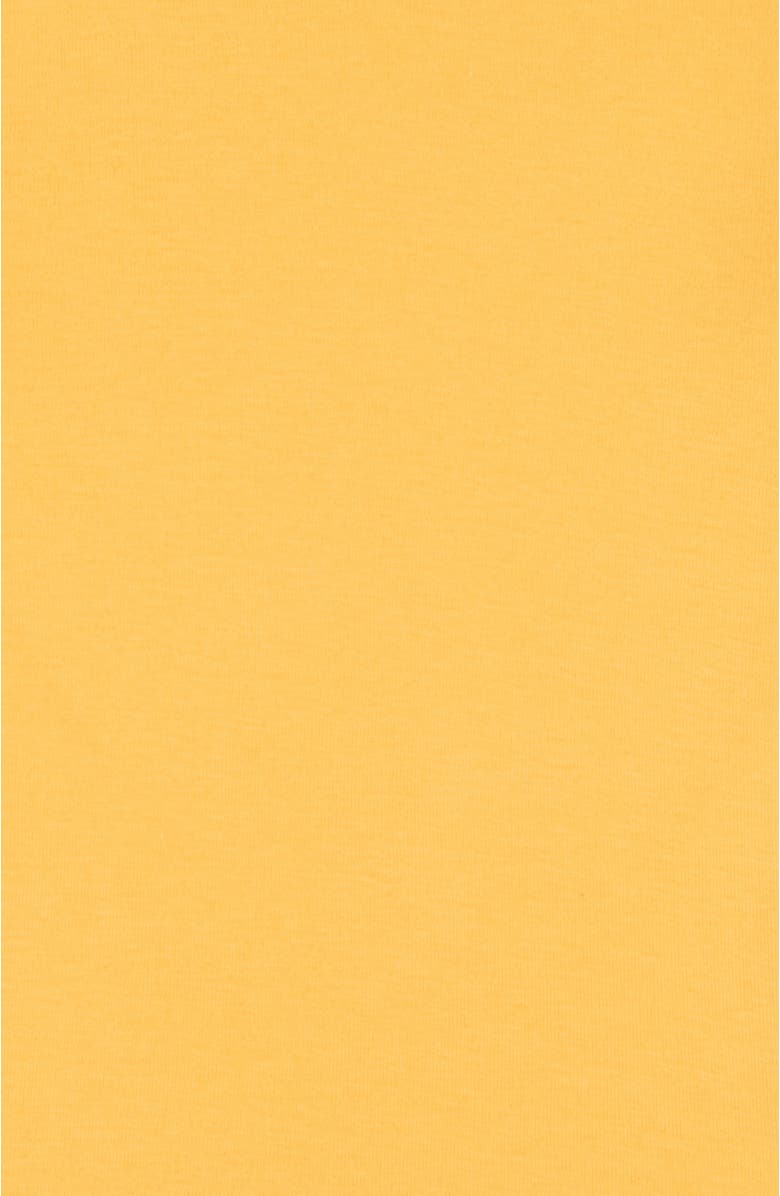 Leveret Kids Long Sleeve T-Shirt, 100% Cotton, Solid Colors, Alternate, color, Yellow