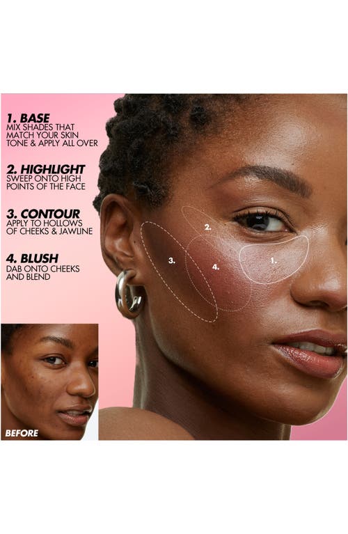 Make Up For Ever Hd Skin Face Essentials Longwear Full Face Cream Palette In Harmony 1 Light To Medium