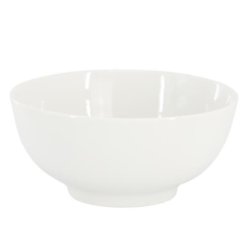 Gibson Home Great Essentials 2 Piece 6.9 Inch Fine Ceramic Noodle Bowl Set In White