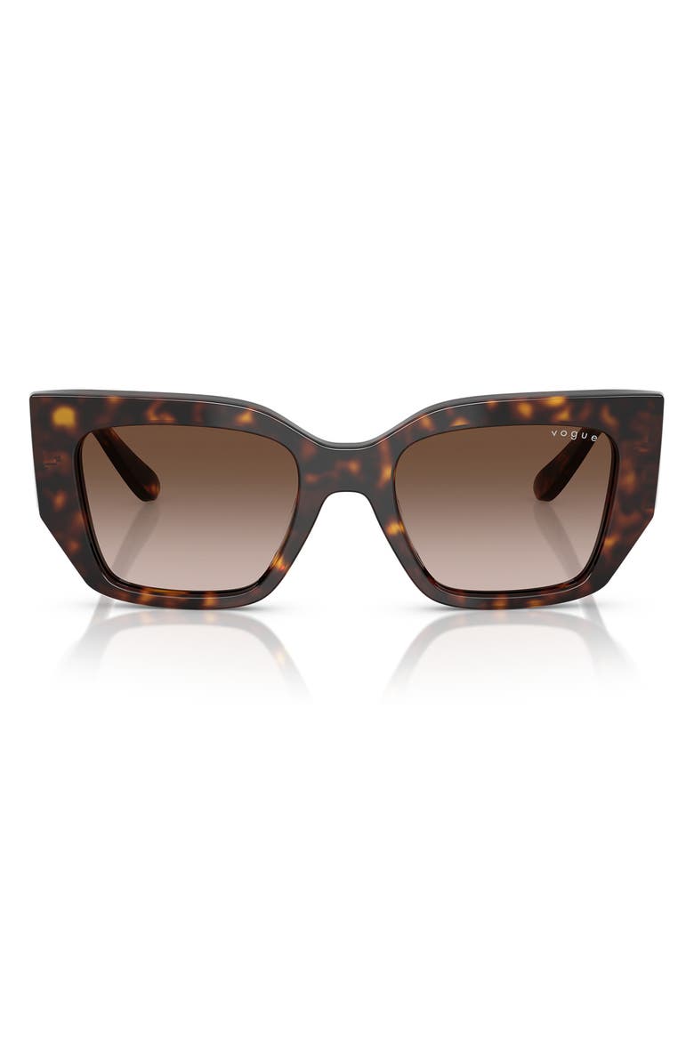VOGUE 51mm Irregular Sunglasses, Main, color, 