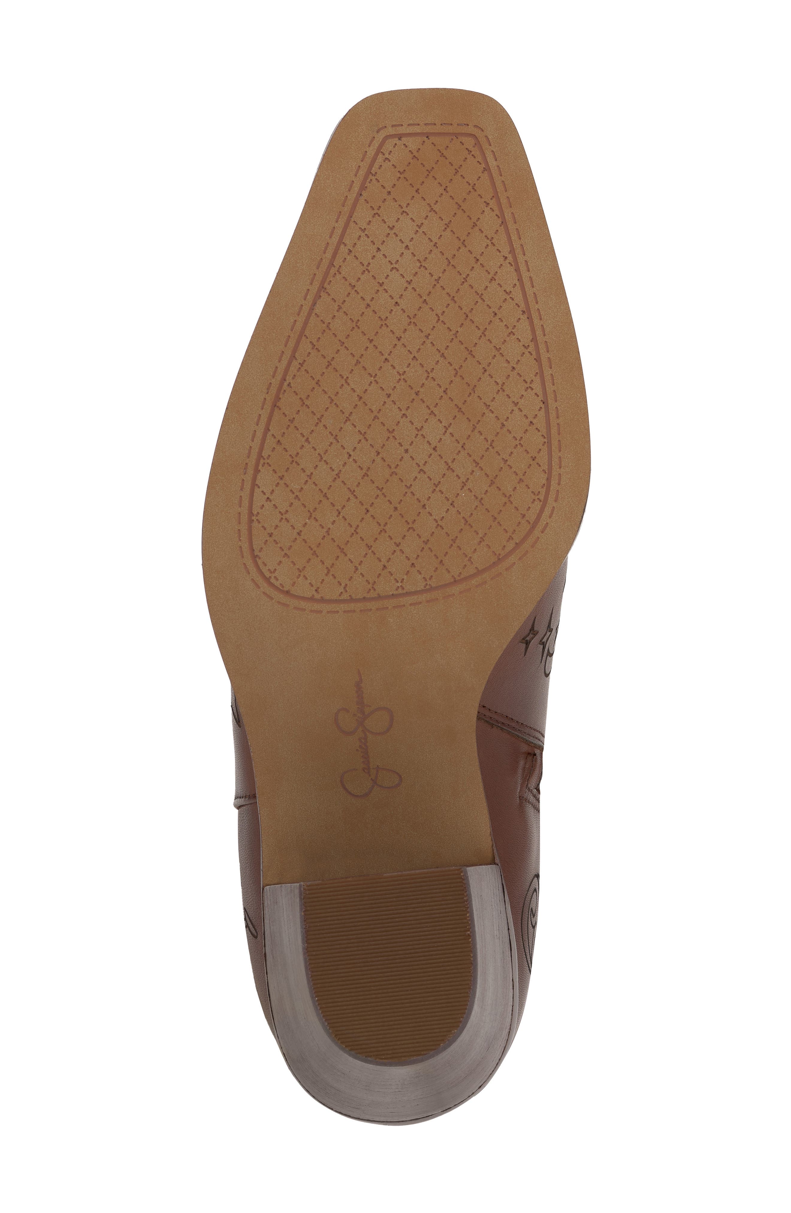 Jessica Simpson Ravyn 2 Embossed Leather Tall Boot, Alternate, color, Dark Canyon Aniale