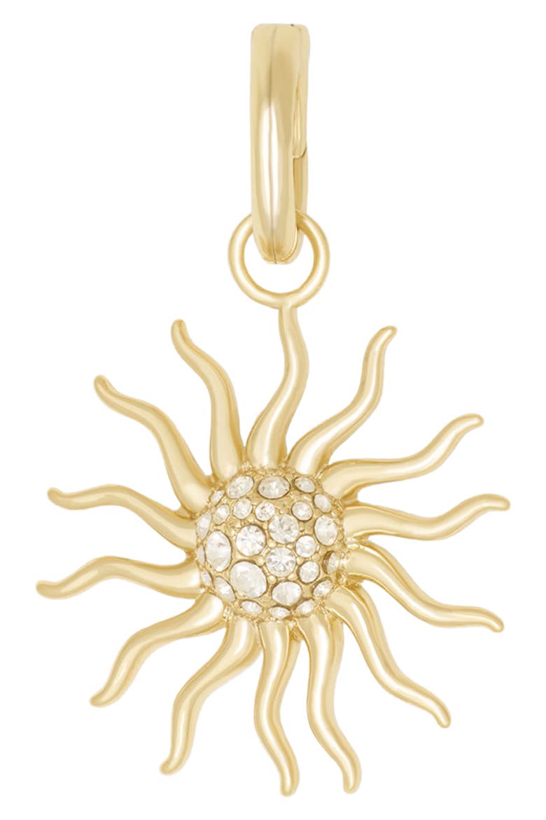 Sun Charm, Main, color, GOLD