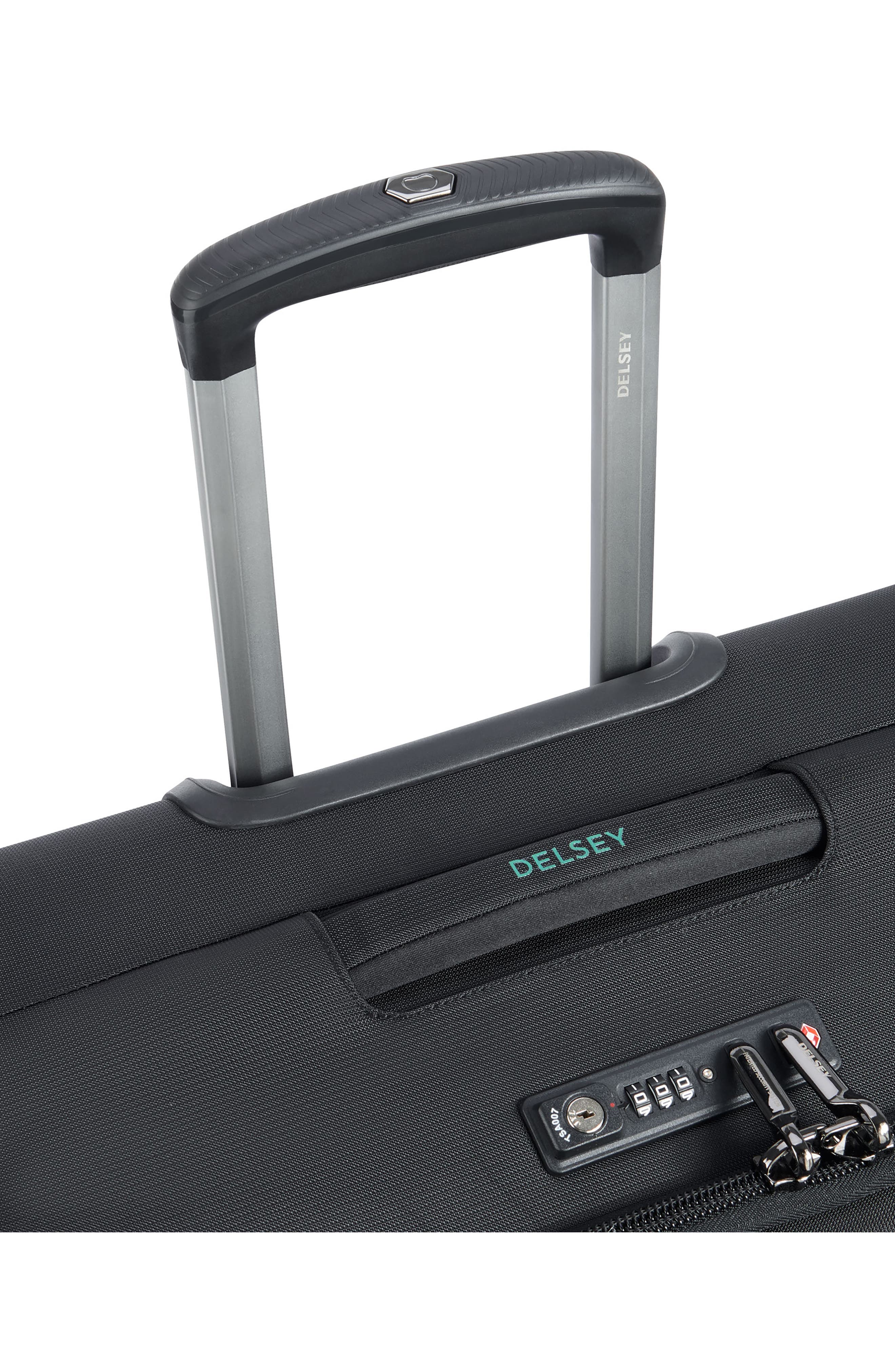 DELSEY Helium DLX 29-Inch Softside Spinner Luggage, Alternate, color, Black