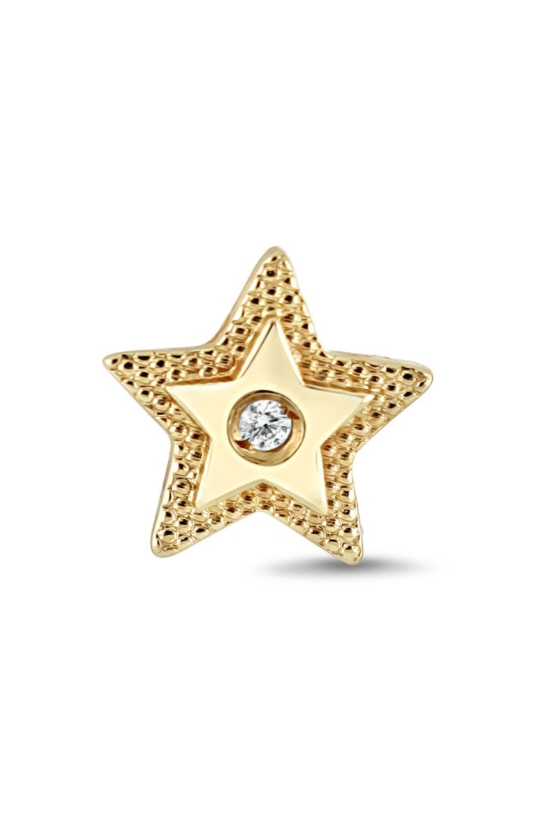 BL Icon Diamond Stud Earrings, Alternate, color, 18K YELLOW GOLD/ DIAMOND