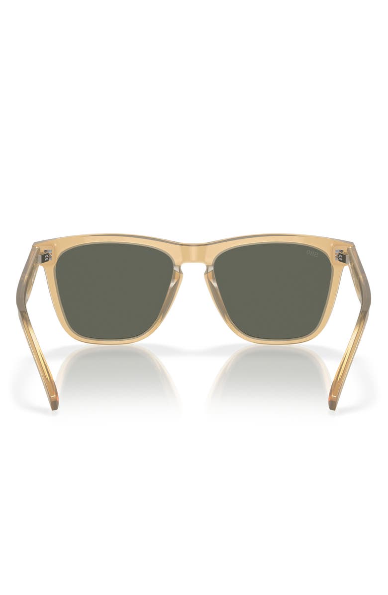 Costa Del Mar Ulu 56mm Square Sunglasses, Alternate, color, Sun Coral/ Gray