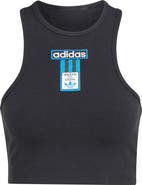 adidas Adibreak Crop Racerback Tank Top