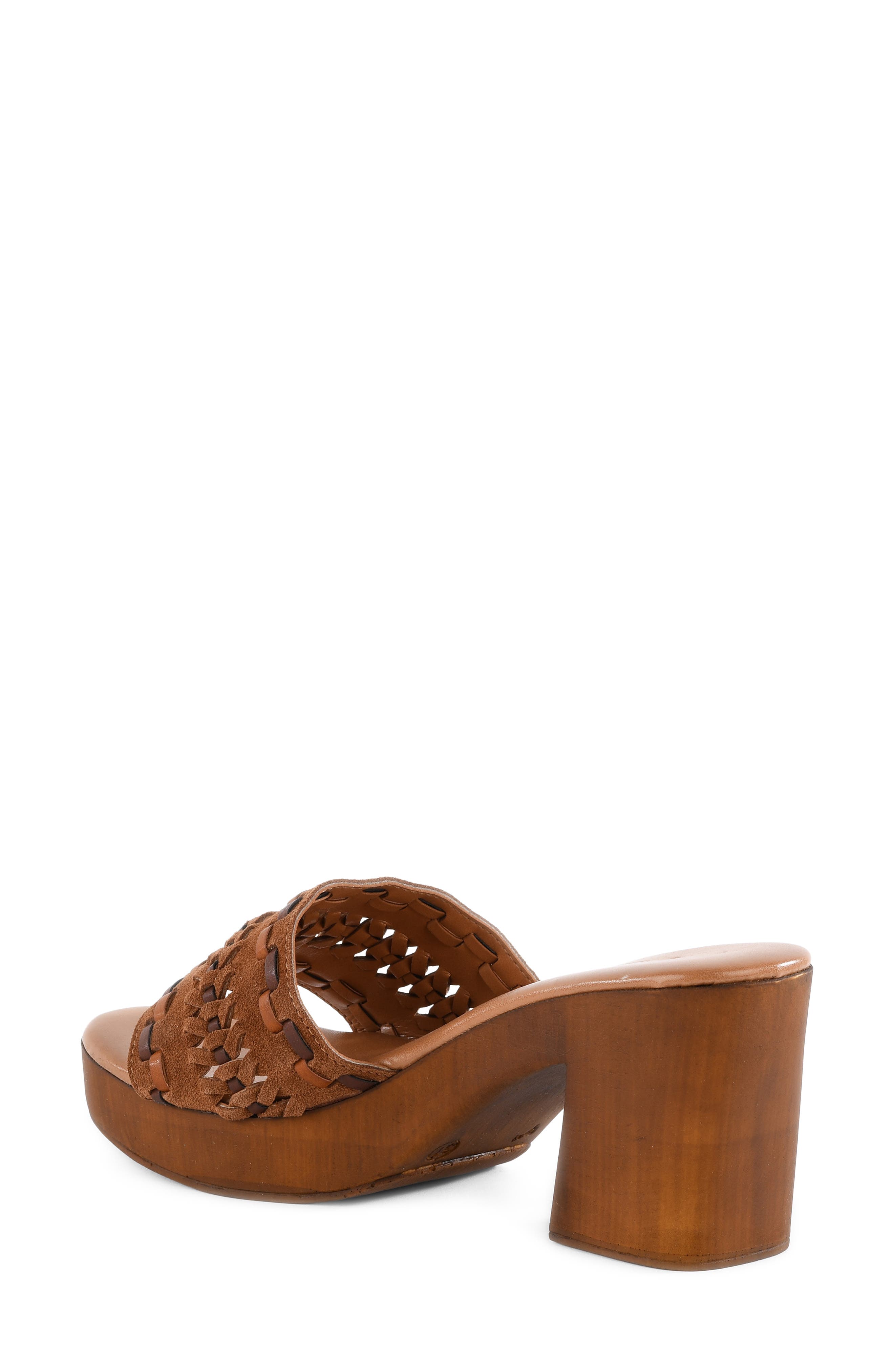 Seychelles Bohemian Spirit Platform Sandal, Alternate, color, Brown