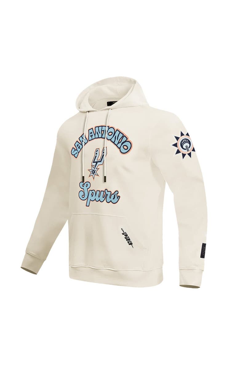 PRO STANDARD Men's Pro Standard Cream San Antonio Spurs 2024/25 City Edition Pullover Hoodie, Alternate, color, 