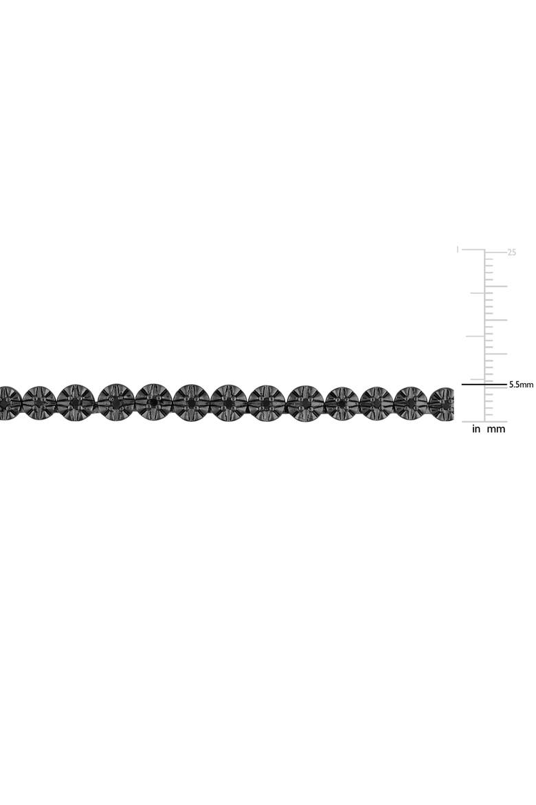 1/2 CTW Black Diamond Tennis Necklace, Alternate, color, Black Diamond