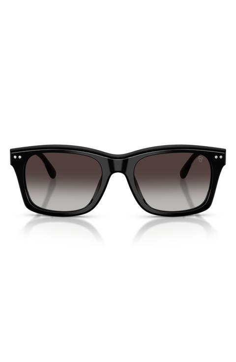 Gender Inclusive RL8237U 55mm Gradient Brown Square Sunglasses