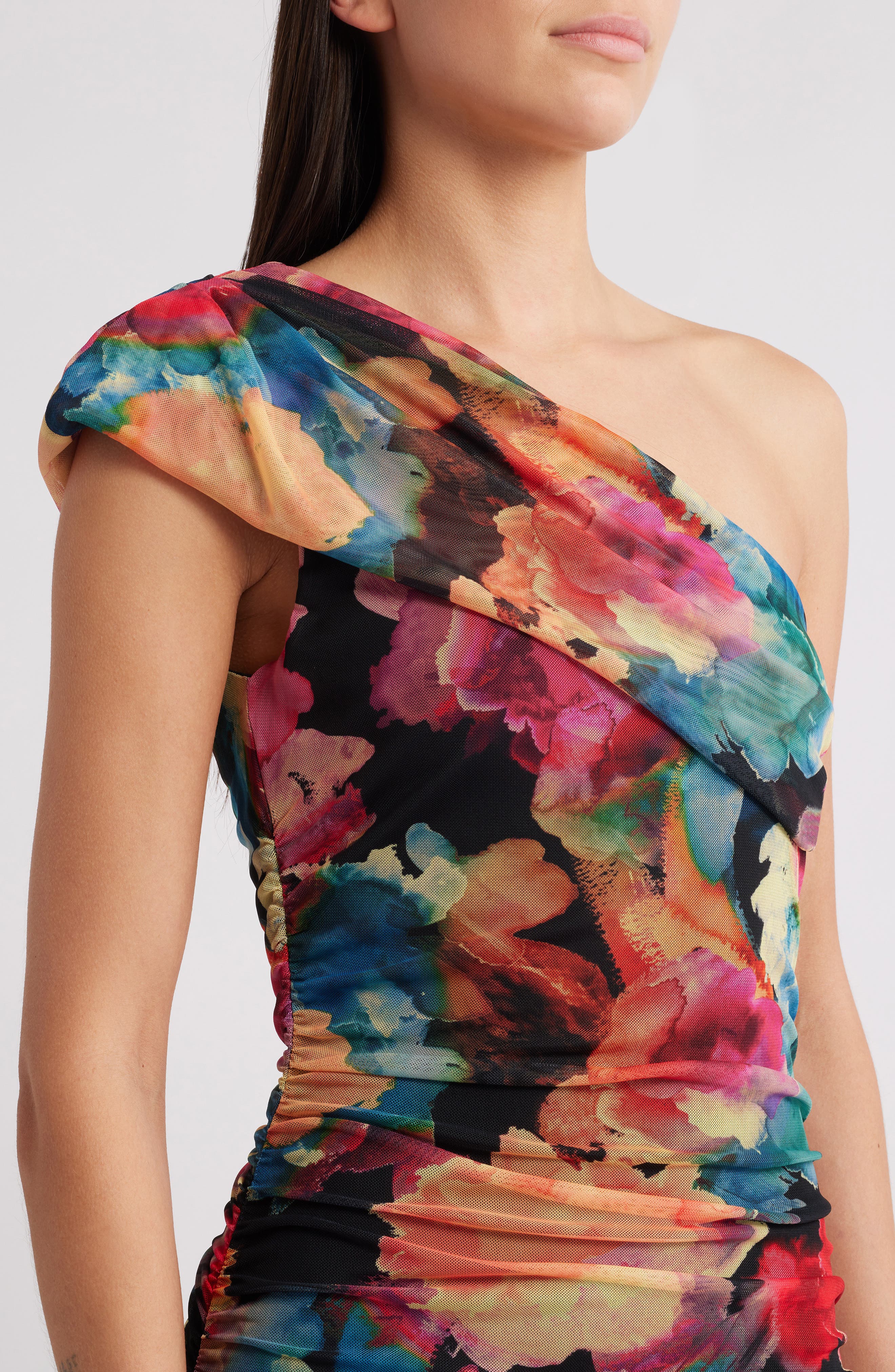 black halo rosario dress Black Halo Rosario Maxi Dress in Inkstorm Blue