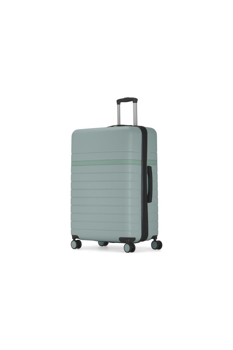 Lisbon Hardside Check-In Large Luggage with Expansion, Alternate, color, Mint