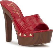 Jessica Simpson Cynlia Platform Slide Sandal