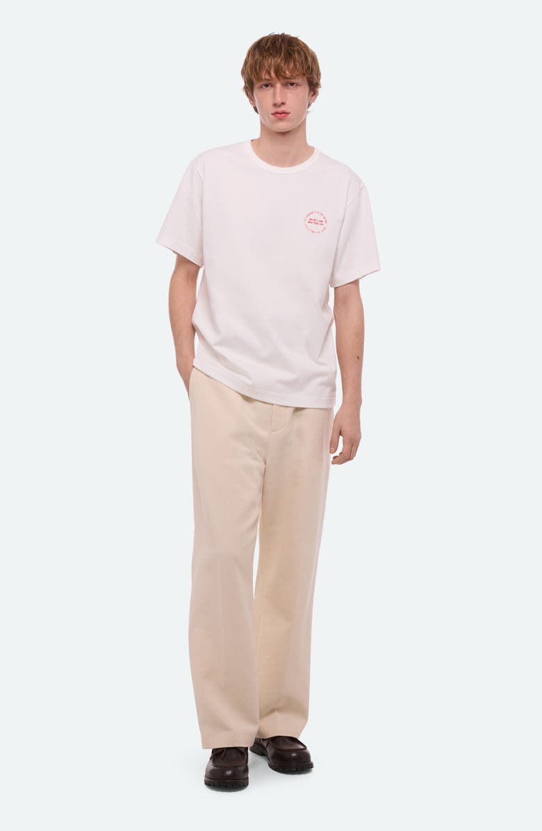 Helmut Lang Stamp Cotton Graphic T-Shirt, Alternate, color, 