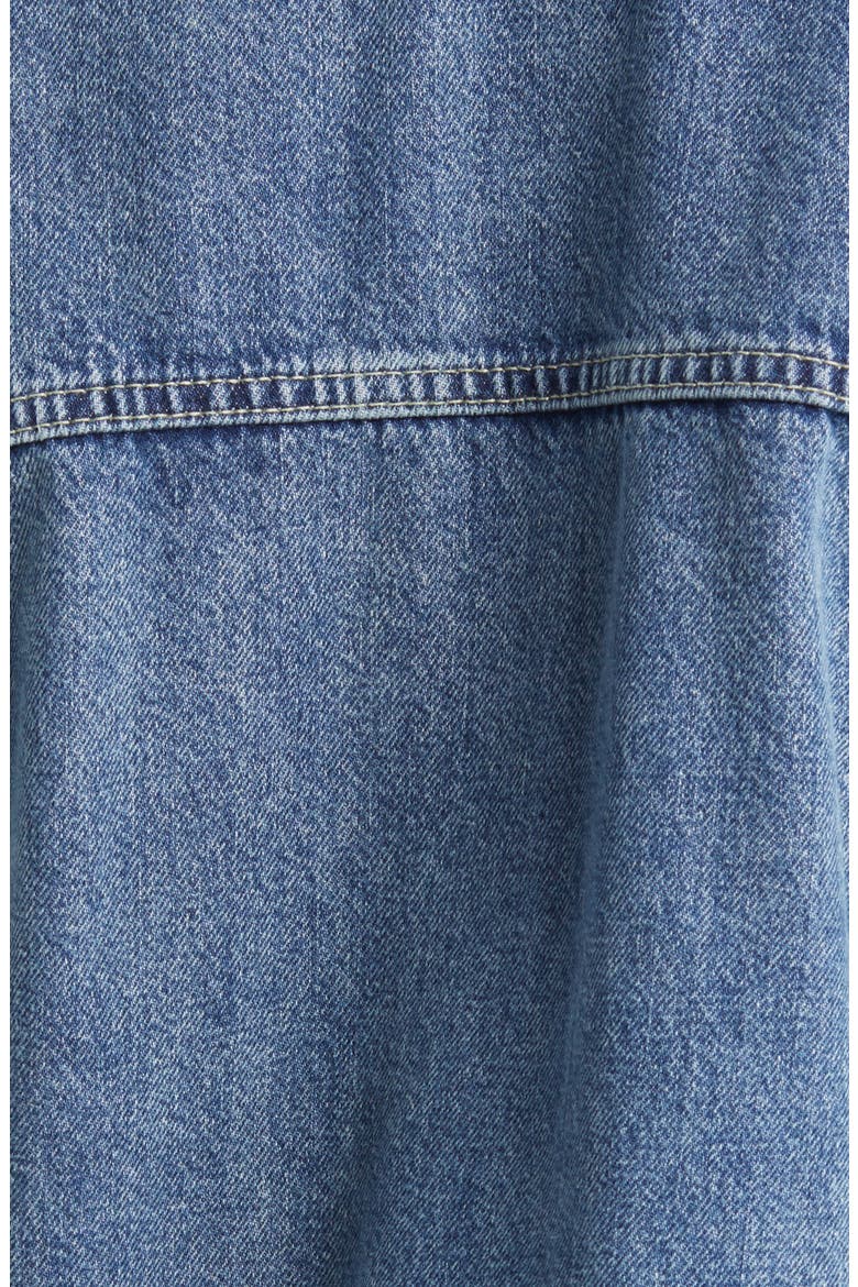 Grove Boyfriend Trucker Denim Jacket, Alternate, color, INDIGO HAZE