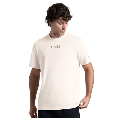 Men's Starter White LSU Tigers Warm Up T-Shirt