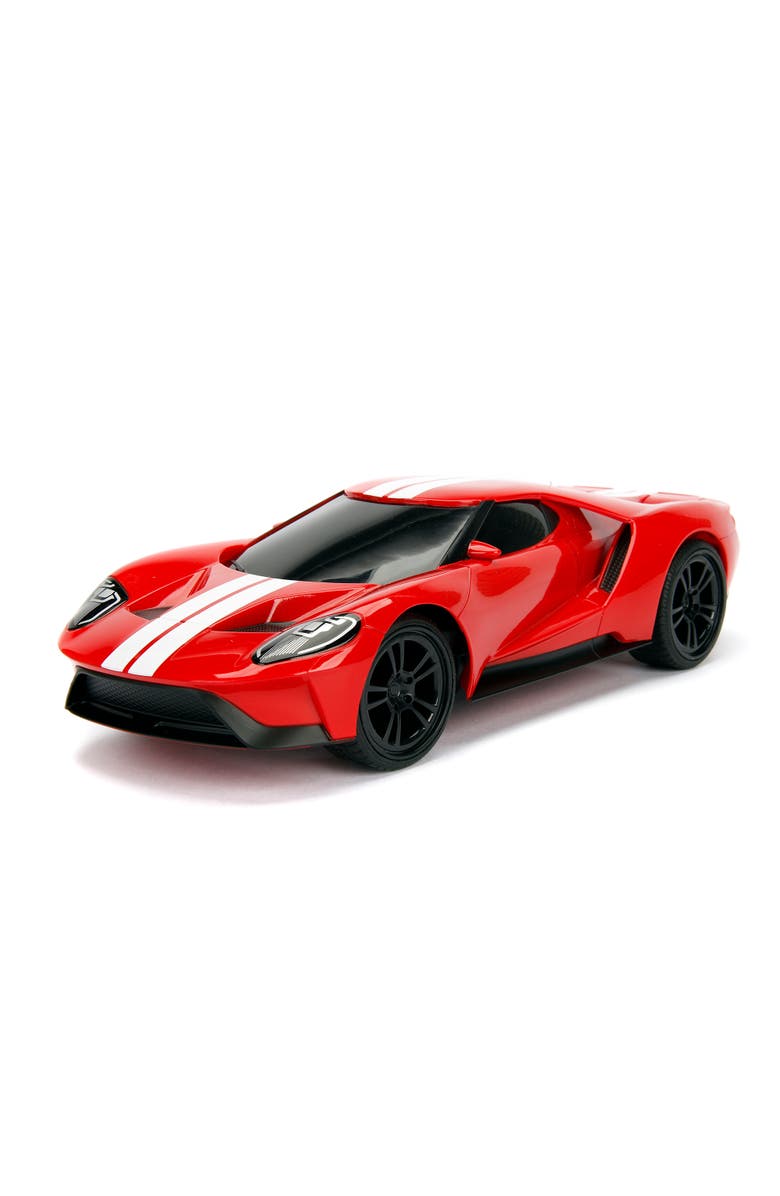 JADA Hyperchargers 1/16th Big Time Muscle Rc, 2017 Ford Gt, Alternate, color, Multicolored
