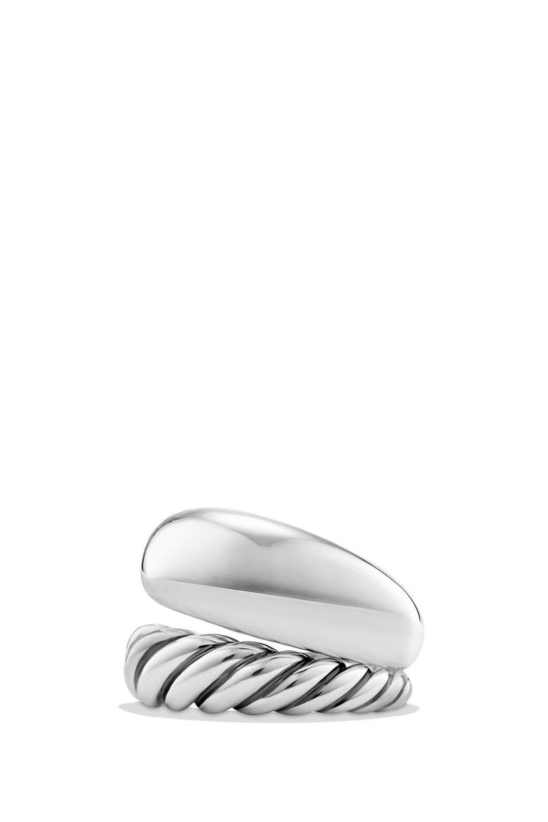 Pure Form Two Row Ring, Main, color, SILVER