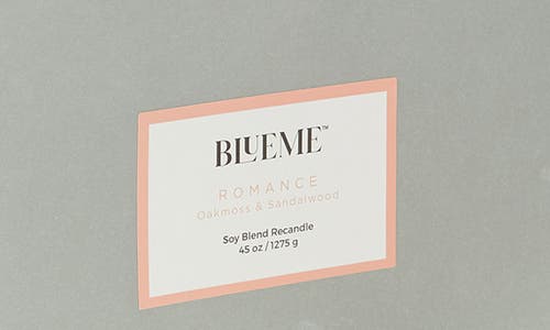 Blueme Romance Giant Recandle Wax Refill In Transparent