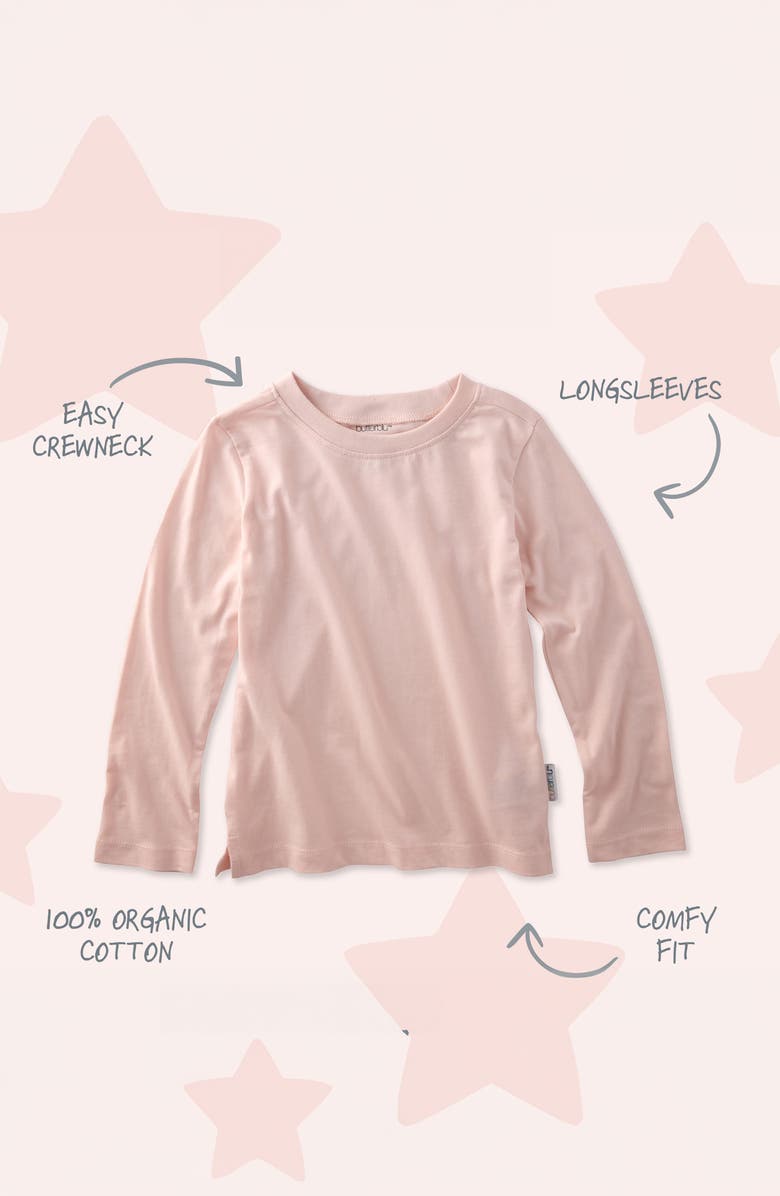 BUTTERBLU London 10-Pack Assorted Organic Cotton T-Shirts, Alternate, color, Sorbet Frost Rainbow