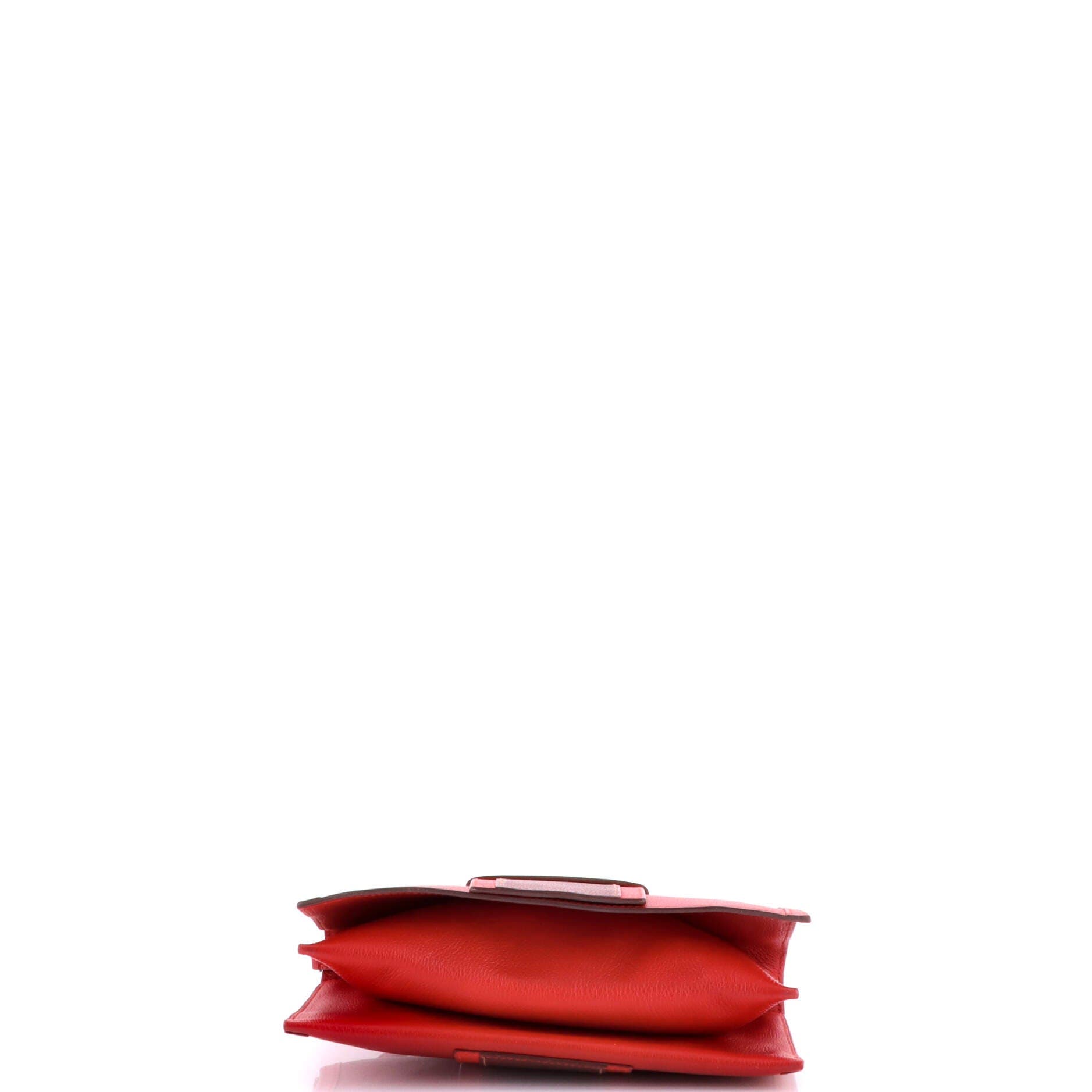 H Passant Clutch Shoulder Bag Evercolor, Alternate, color, Rouge Vif