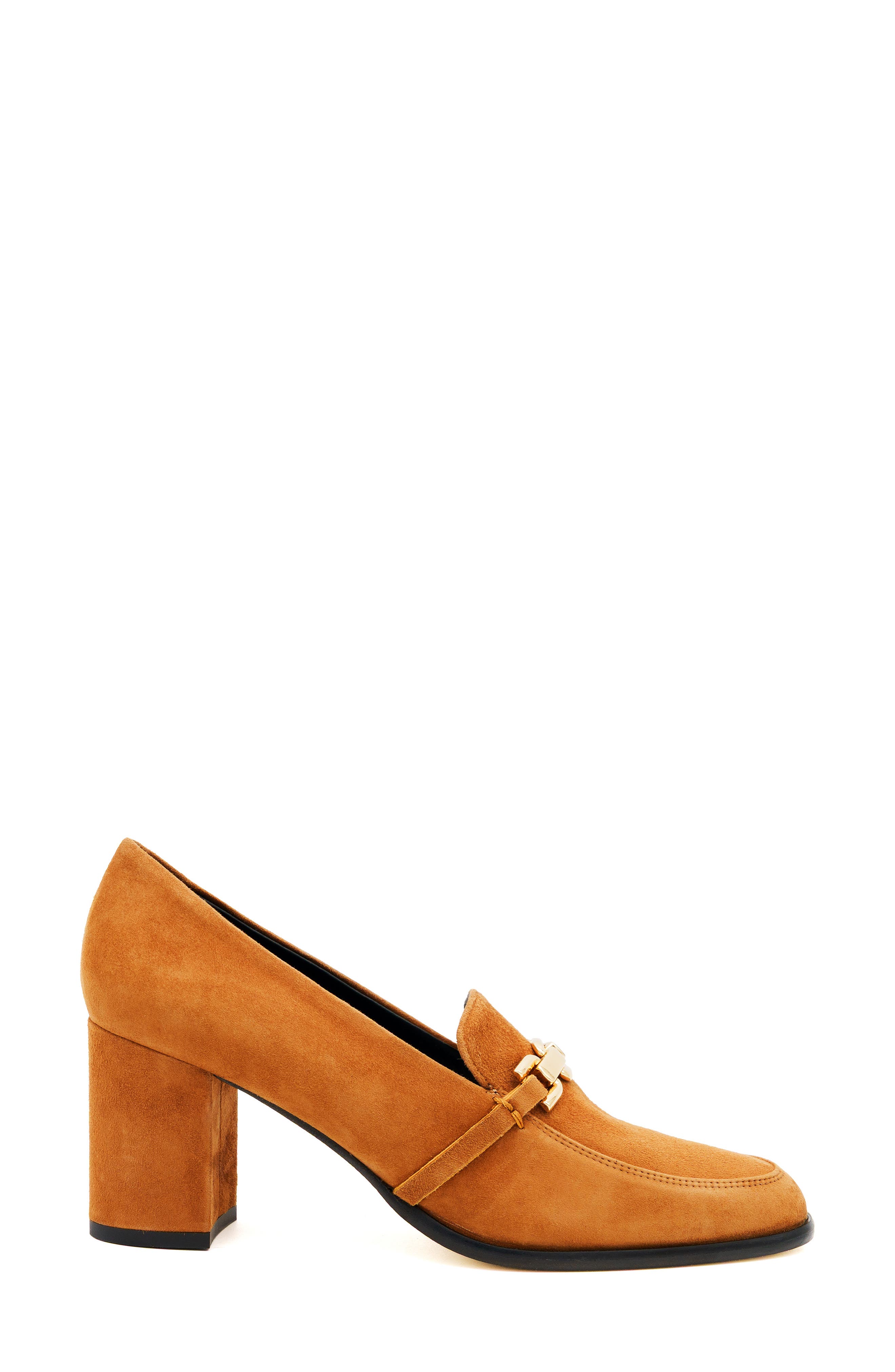 Ligure Leather Loafer Pump, Alternate, color, WHISKY