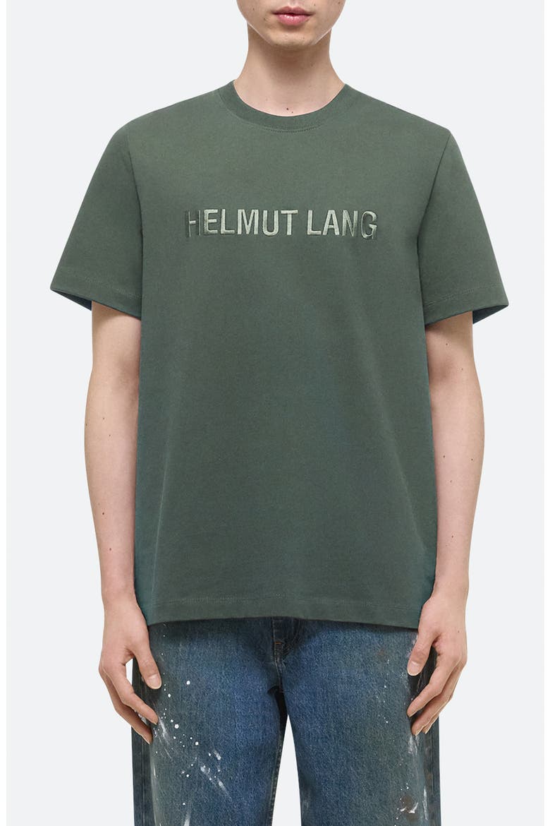 Tonal Embroidered Logo T-Shirt, Main, color, OLIVE - F0X