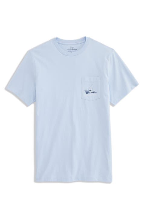 Sportfisher Mahi Scenic Cotton Graphic Pocket T-Shirt
