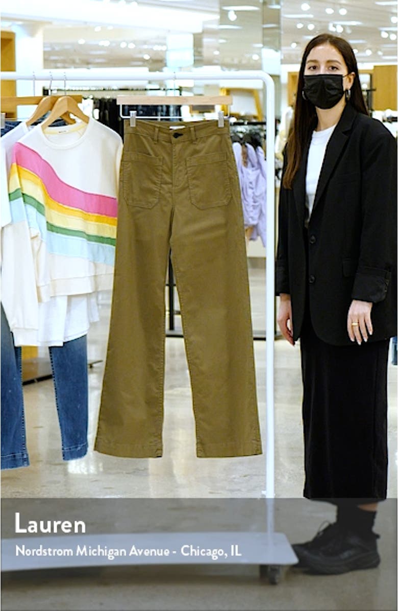 Sailor High Waist Wide Leg Pants, sales video thumbnail