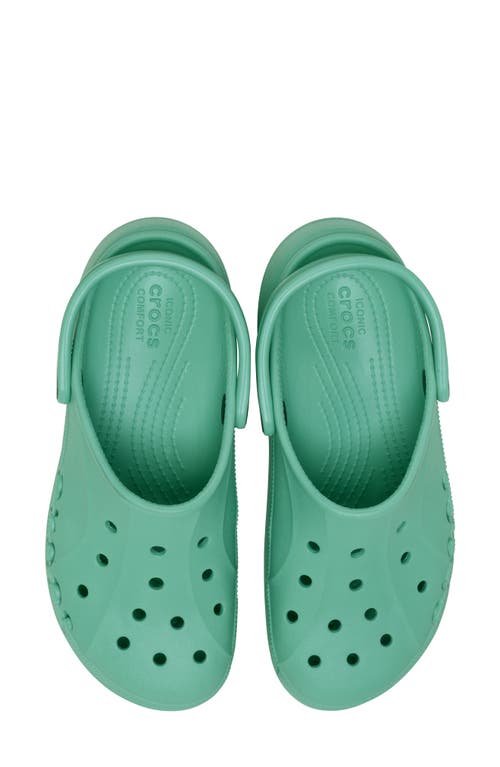 Crocs Baya Platform Clog In Green