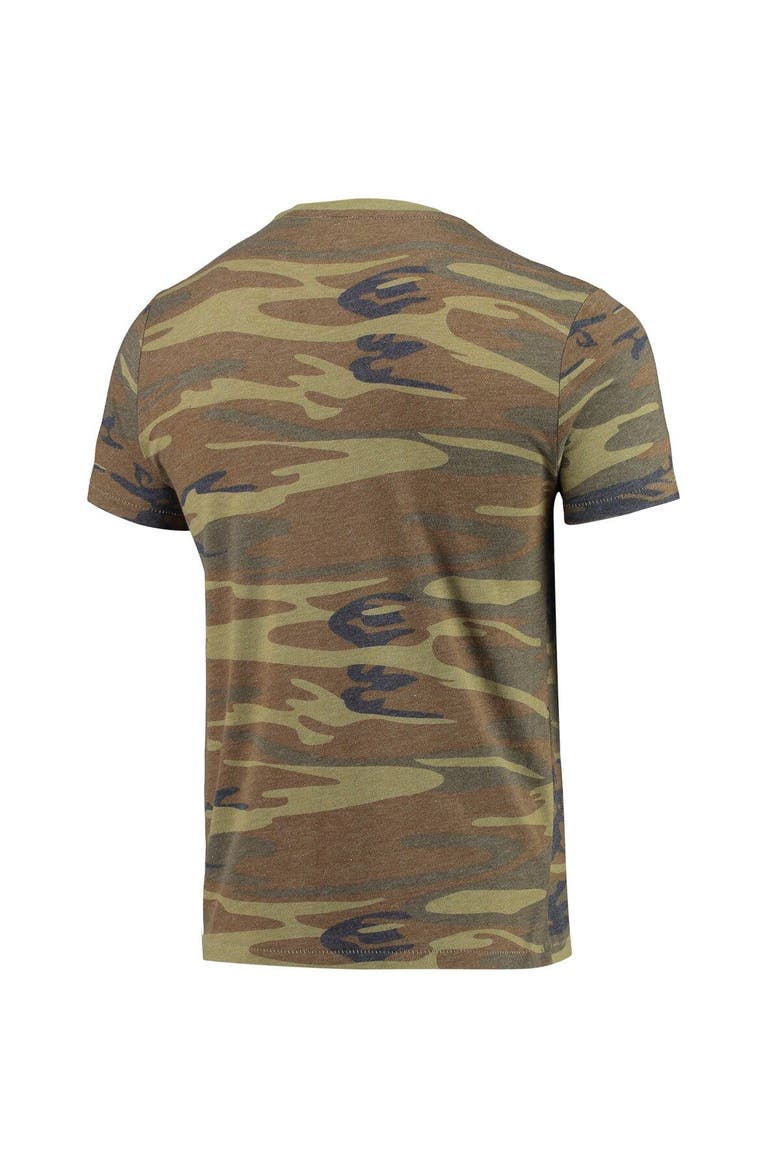 Men's Alternative Apparel Camo Minnesota Golden Gophers Arch Logo Tri-Blend T-Shirt, Alternate, color, Camo