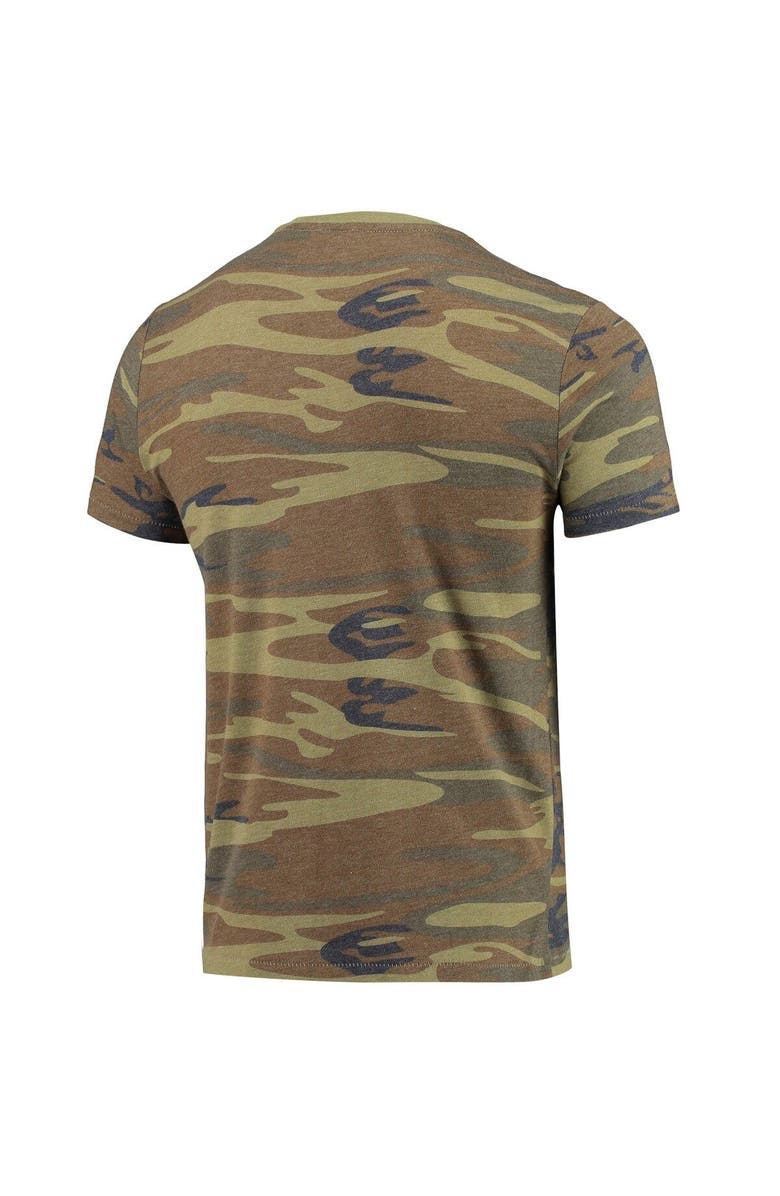 ALTERNATIVE APPAREL Men's Alternative Apparel Camo Minnesota Golden Gophers Arch Logo Tri-Blend T-Shirt, Alternate, color, Camo