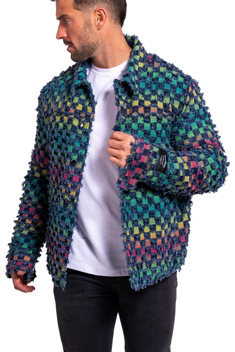 Ascension 0015 Lined Denim Jacket, Alternate, color, GREEN