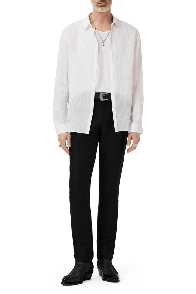 Bucks Button-Up Shirt, Alternate, color, CHALK