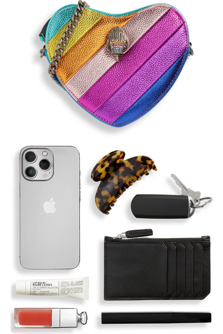 Rainbow Shop Mini Kensington Heart Crossbody Bag (Women) | Nordstrom Rainbow Shop Mini Kensington Heart Crossbody Bag (Women) | Nordstrom