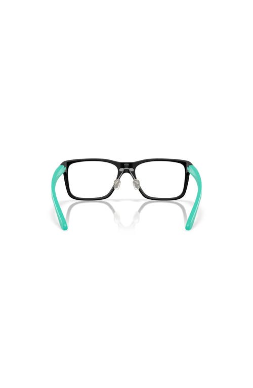 Oakley 51mm Rectangle Optical Glasses In Green
