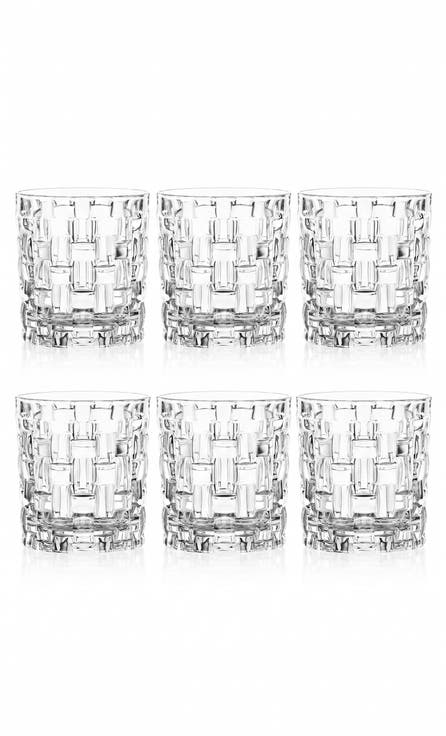Bossa Nova Set of 6 Single Old Fashioned Glasses, 8oz