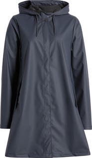 Rains Waterproof A-Line Rain Jacket