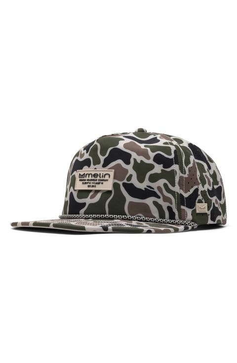 Hydro Coronado Brick Camo Snapback Hat