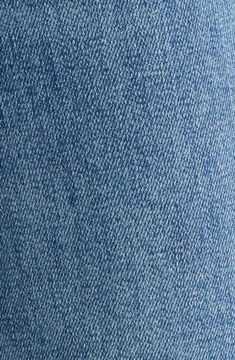 HIDDEN JEANS Ripped Mid Rise Flare Jeans, Alternate, color, Dark Wash