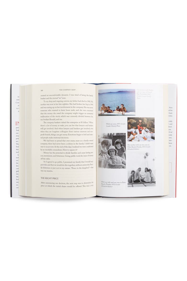 Leonard Lauder 'The Company I Keep: My Life in Beauty' Book, Alternate, color, NO COLOR