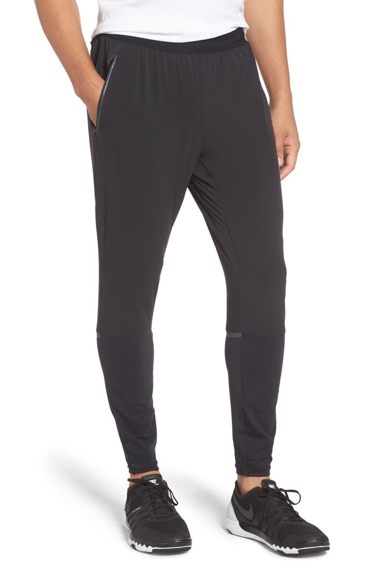 Swift Running Pants, Main, color, BLACK