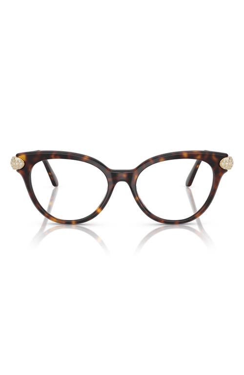 Swarovski 53mm Phantos Optical Glasses In Brown