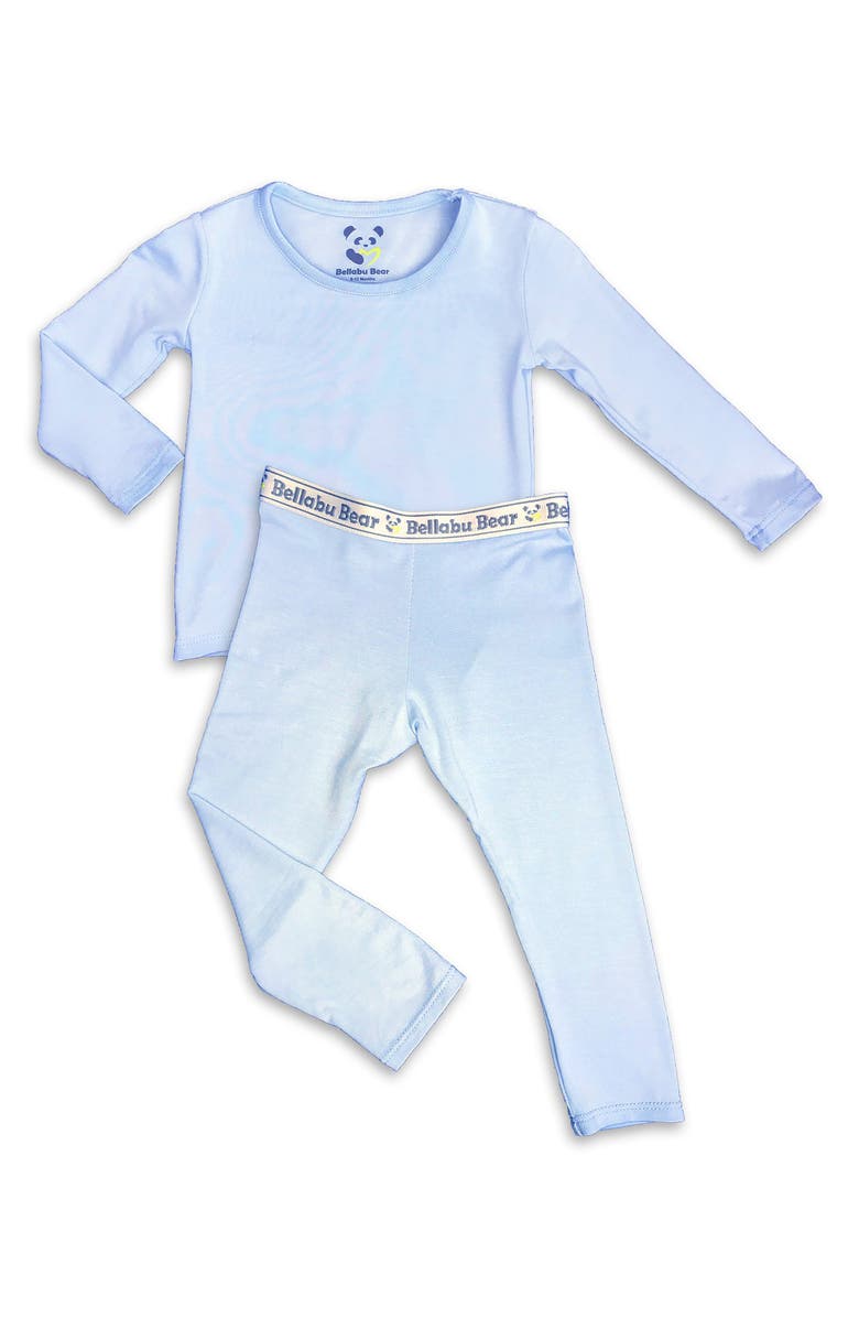 Bellabu Bear Kids' Two-Piece Fitted Pajama Set, Main, color, 