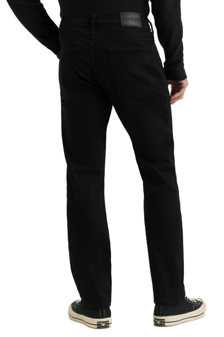 363 Advanced Stretch Straight Leg Jeans, Alternate, color, BLACK RINSE